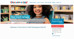 Desktop Screenshot of onceuponachilddutchess.com