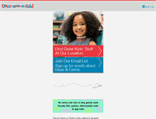 Tablet Screenshot of onceuponachilddutchess.com